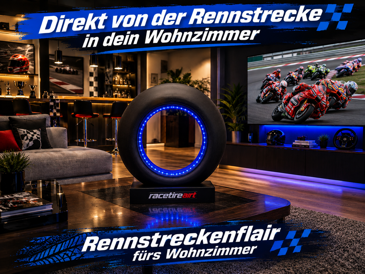 Dekoaufsteller Rennslick Moto GP/Superbike - LED Beleuchtung