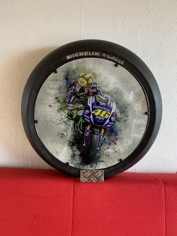 Dekoaufsteller Rennslick Moto GP/Superbike - Valentino Rossi VR46