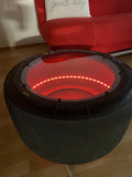 Beistelltisch Rennslick - Transparent mit LED´s