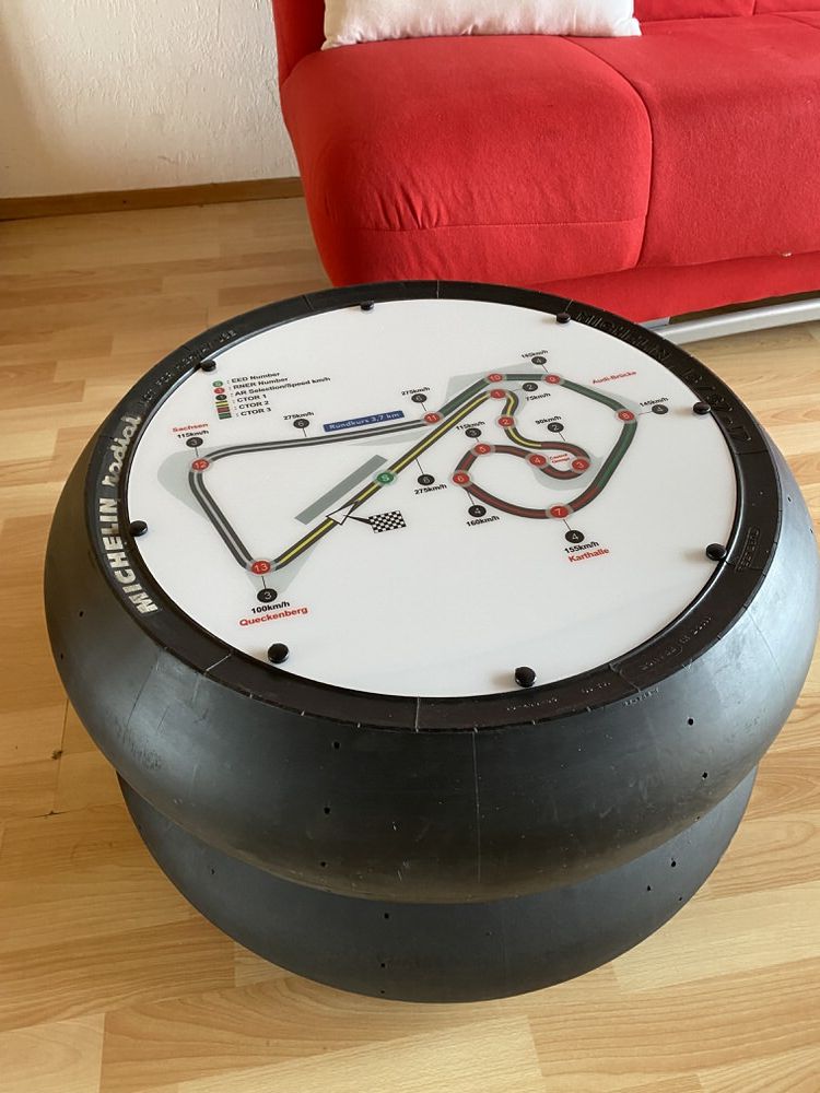 Beistelltisch Rennslick Moto GP/SBK - Sachsenring
