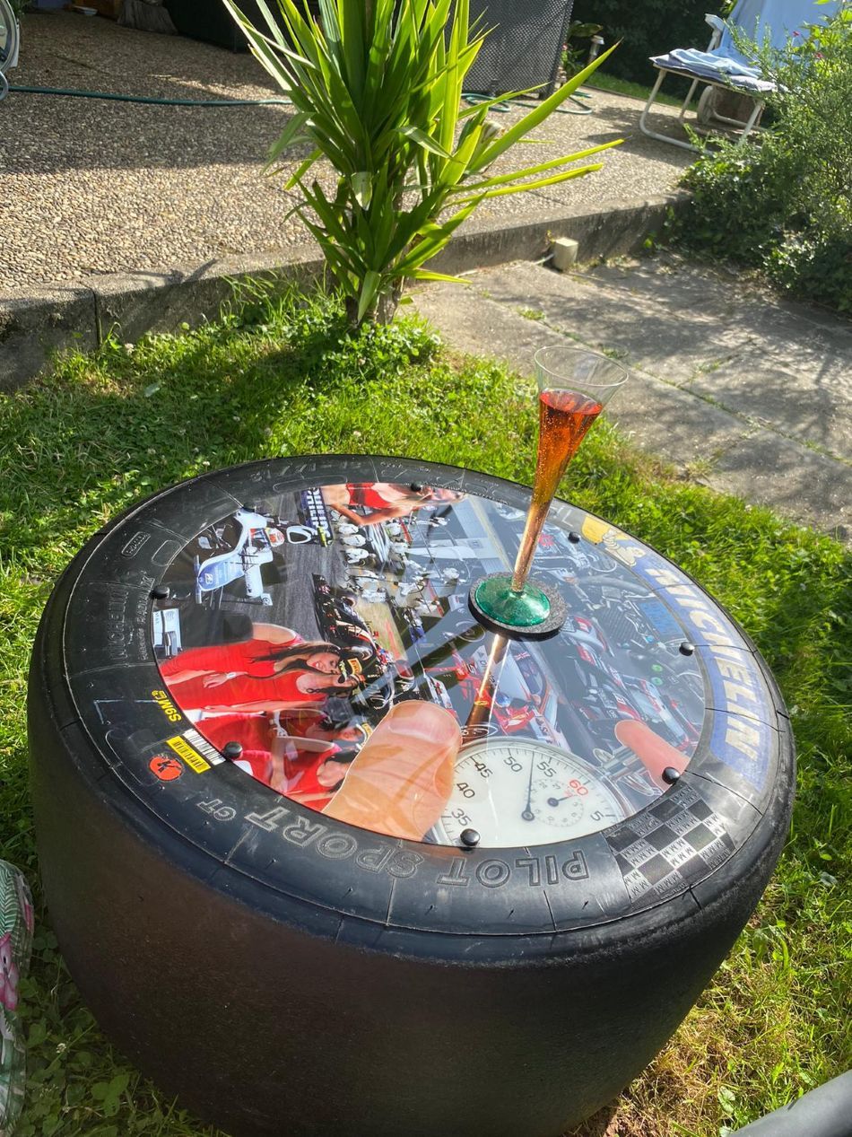 Beistelltisch Rennslick - Motorsport Moments (Outdoor)