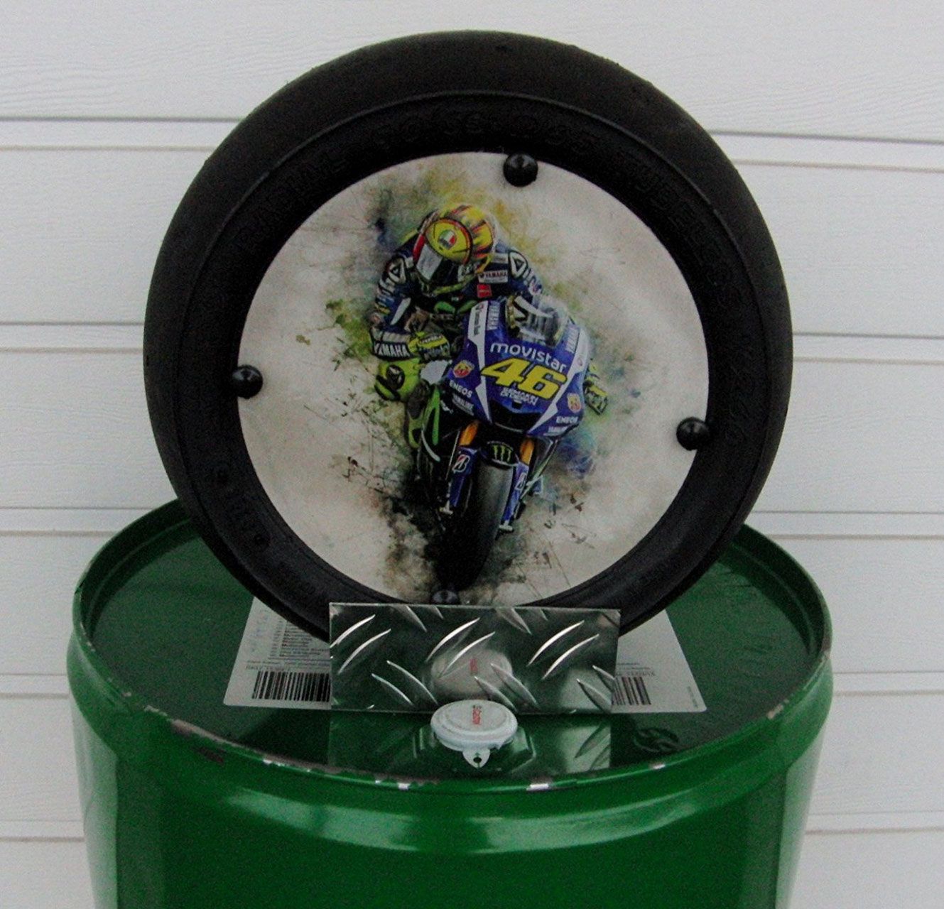 Dekoaufsteller Mini Rennslick Moto GP - Valentino Rossi