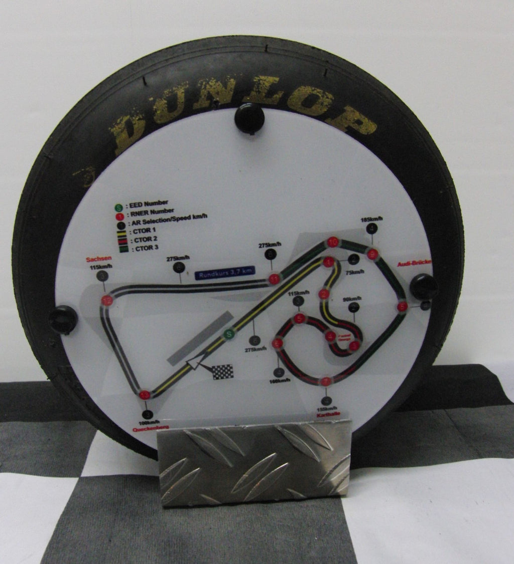 Dekoaufsteller Mini Kartslick - Sachsenring