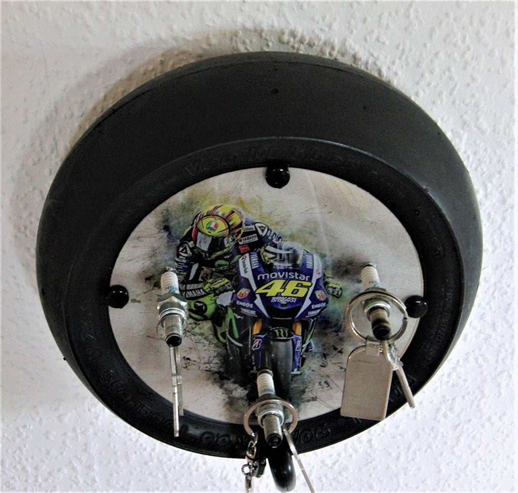 Schlüsselboard  Mini Rennslick Moto GP - Valentino Rossi