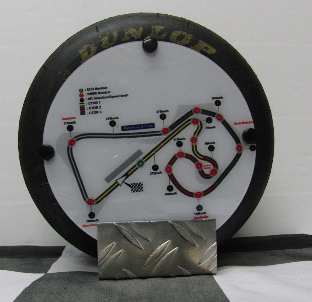Dekoaufsteller Mini Kartslick - Sachsenring
