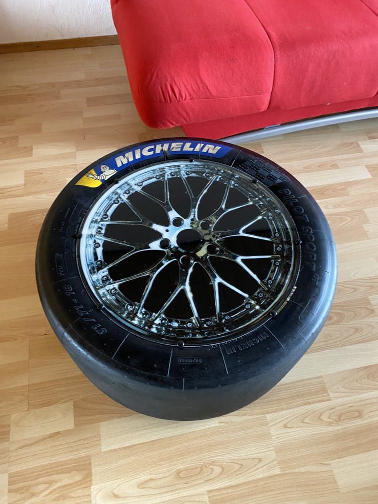 Beistelltisch Racing Slick - Felge