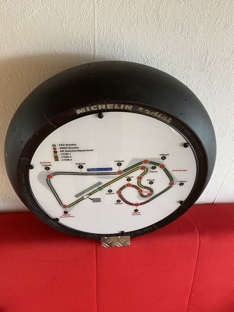 Dekoaufsteller Rennslick Moto GP/SBK - Sachsenring