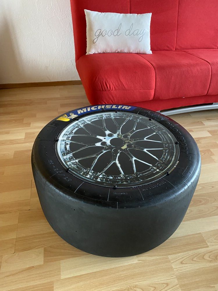 Beistelltisch Racing Slick - Felge