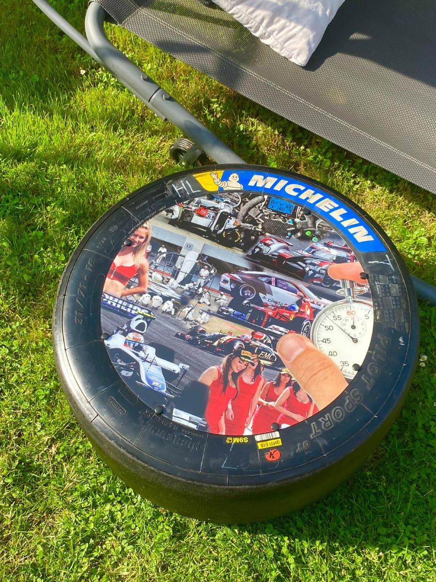 Beistelltisch Rennslick - Motorsport Moments (Outdoor)