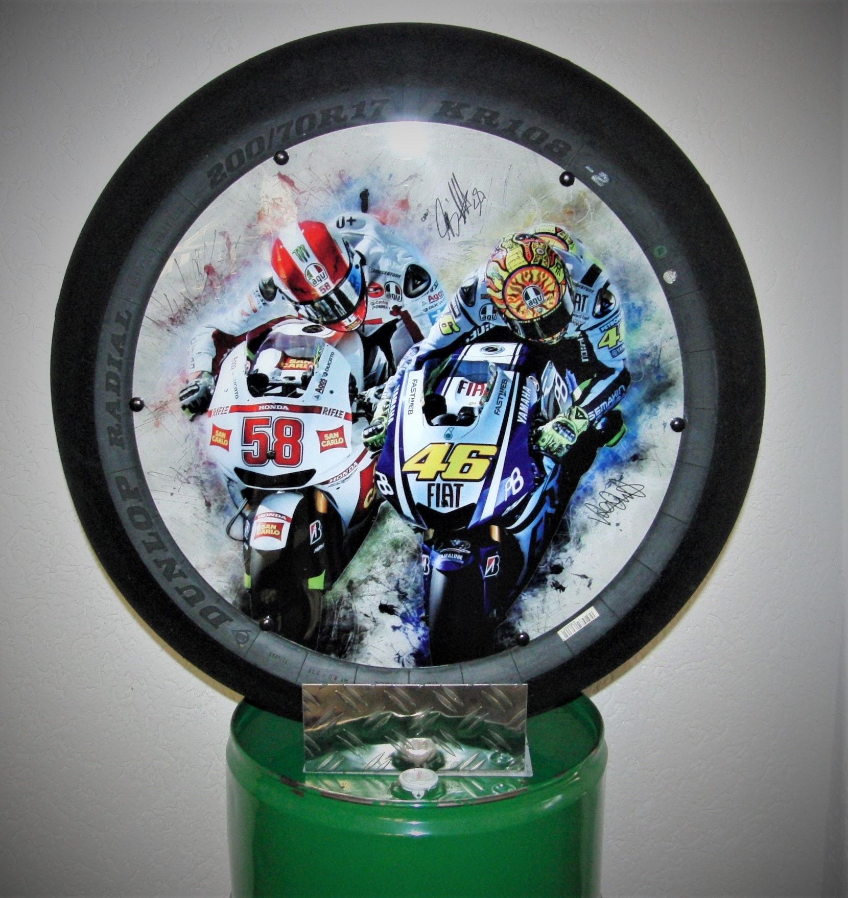 Dekoaufsteller  Rennslick Moto GP/Superbike - Dream Team