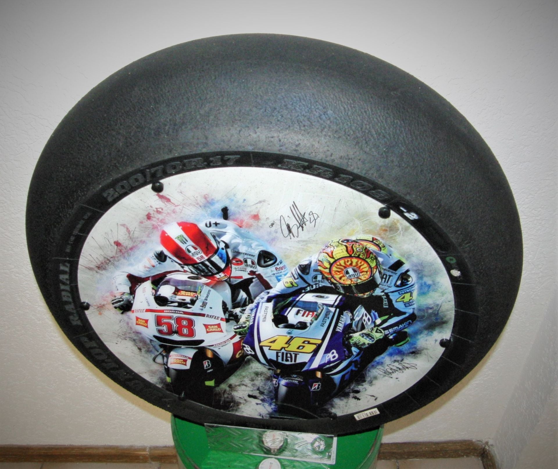 Dekoaufsteller  Rennslick Moto GP/Superbike - Dream Team