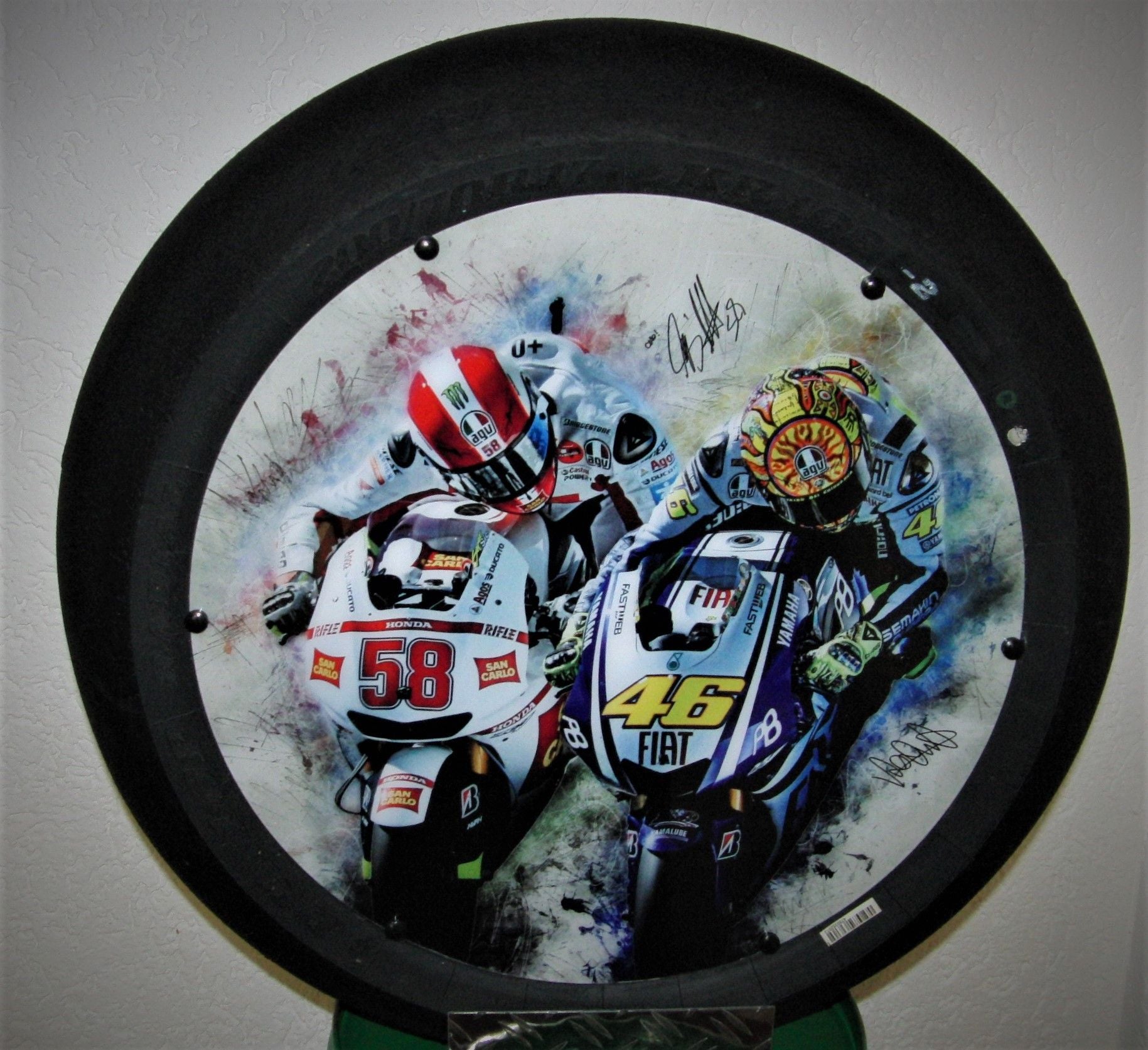 Dekoaufsteller  Rennslick Moto GP/Superbike - Dream Team