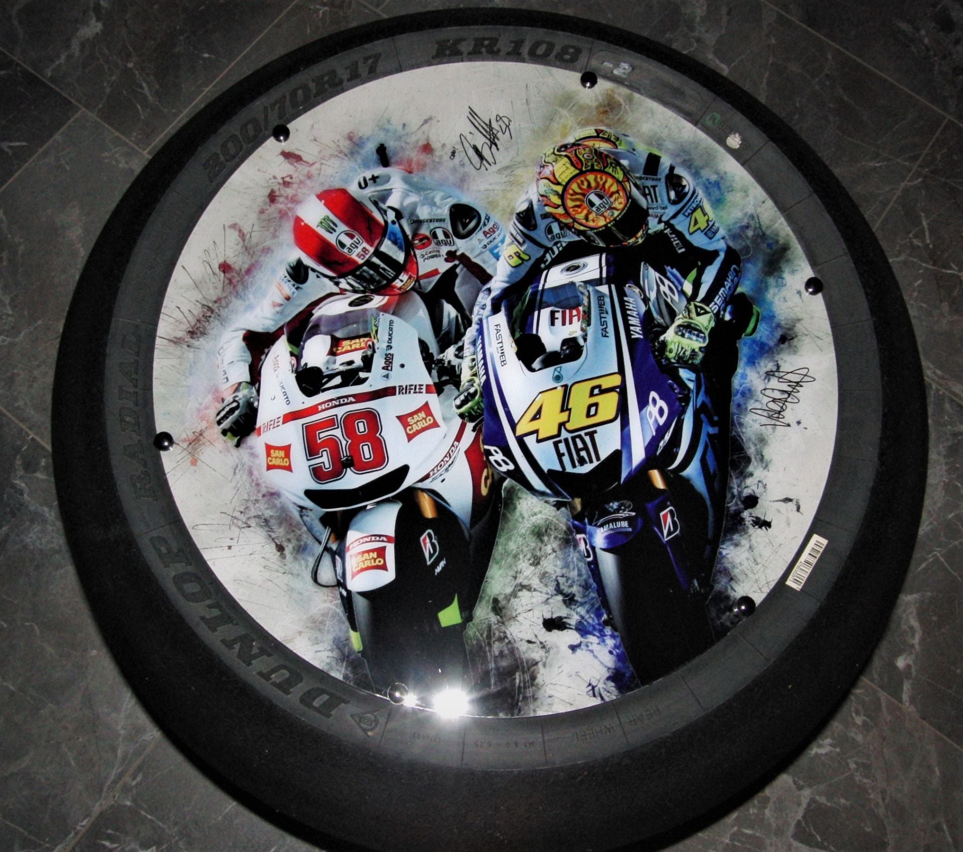 Beistelltisch Rennslick Moto GP/SBK - Dream Team
