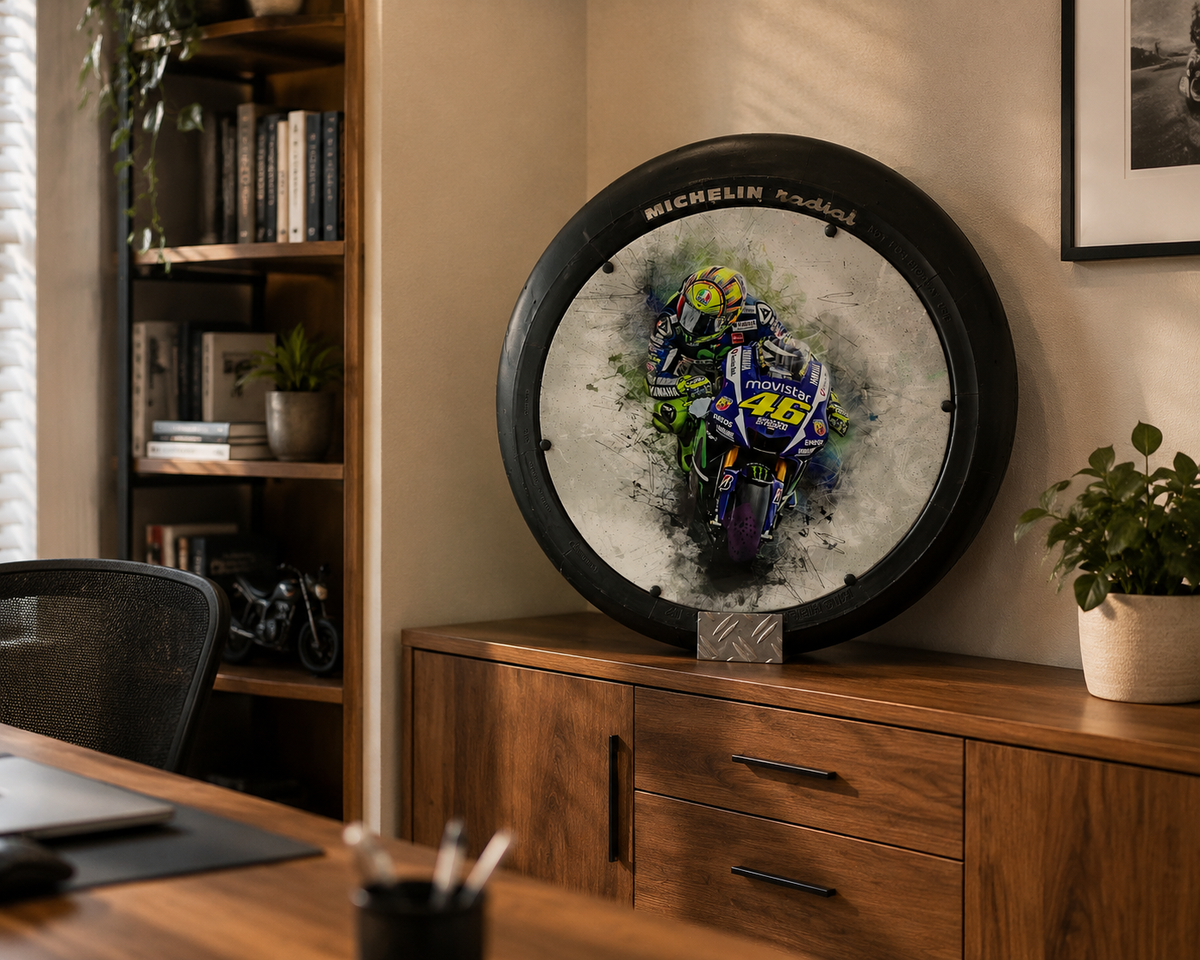 Dekoaufsteller Rennslick Moto GP/Superbike - Valentino Rossi VR46