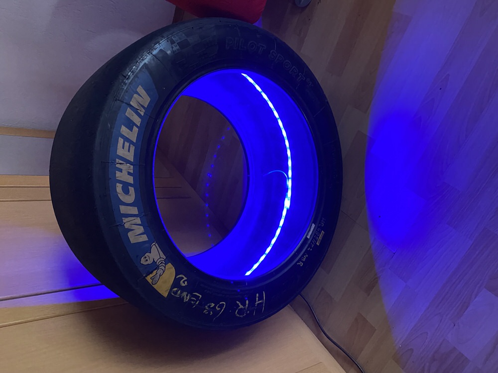 Racing Slick mit LED Beleuchtung